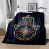 3D Fatima-Hand Aufgedruckte Decken Modische Warme Decke Weiche Und Bequeme Decke Haus Reise Decke Geburtstagsgeschenk
