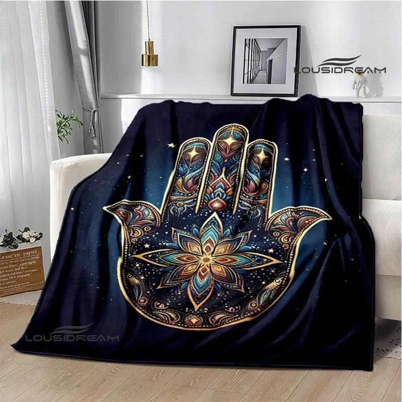 3D Fatima-Hand Aufgedruckte Decken Modische Warme Decke Weiche Und Bequeme Decke Haus Reise Decke Geburtstagsgeschenk