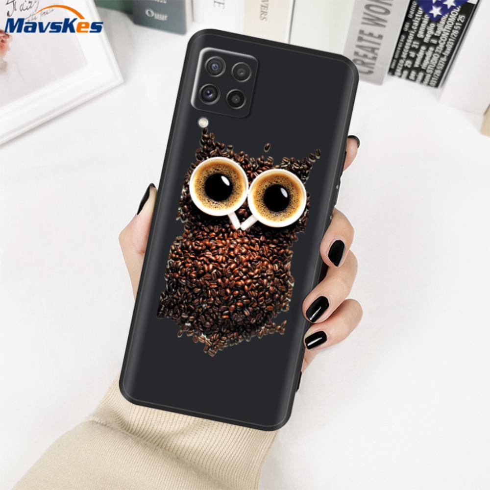 For Samsung Galaxy M22 Case SM-M225FV Black Bumper Soft TPU Cover For Samsung M32 4G M325FV Case Silicone M 22 M 32 Fundas Cute
