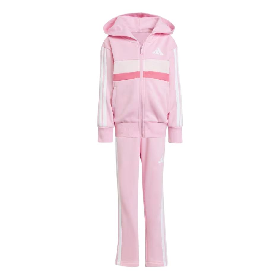 Adidas Casual Sportswear ESSENTIALS Seasonal Tiberio Fleece Track Suit Kids 2 Piece Set Children Aged 3 7 Years Old JI6206 128