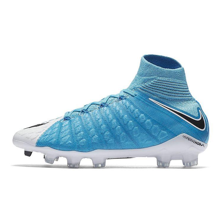 

Nike Hypervenom Phantom 2 DF FG GS Photo Blue Детские кроссовки Белые 882087-104