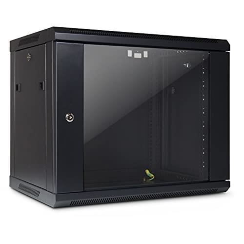 Rack monté sur le mur - INTER-TECH - SMA-6409 - 9U - Capacité 30 kg - Couleur Noir