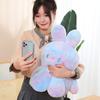 Stuffed Animal 20-50cm Fluffy Flip Plush Toy Colorful Rabbit Octopus Double Face Reversed Cosplay Plushie Peluche Cuddly Gifts