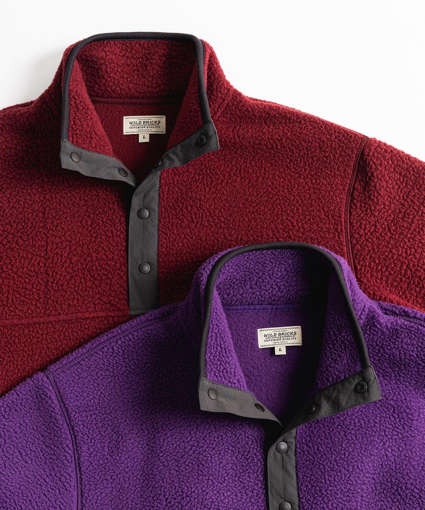 Wild Bricks Wb Fleece Pullover (Purple)