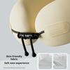 Memory Foam U-shaped Pillow Is Foldable, Perfect for Office and Travel Use As A U-shaped Memory Foam Neck Pillow.