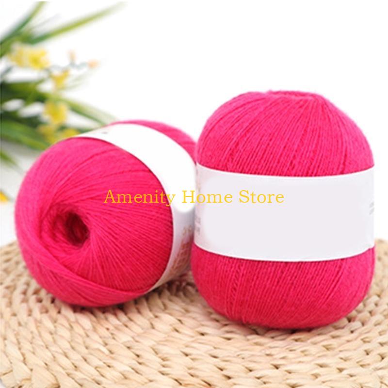 F26C Genuine Cashmere Yarn Various Colors Hand Crochet Knitted Yarn
