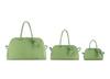 JAC Boston Head Layer Cowhide High-quality Knotted Design Bowling One-shoulder Handbag Large Capacity Diagonal Span
