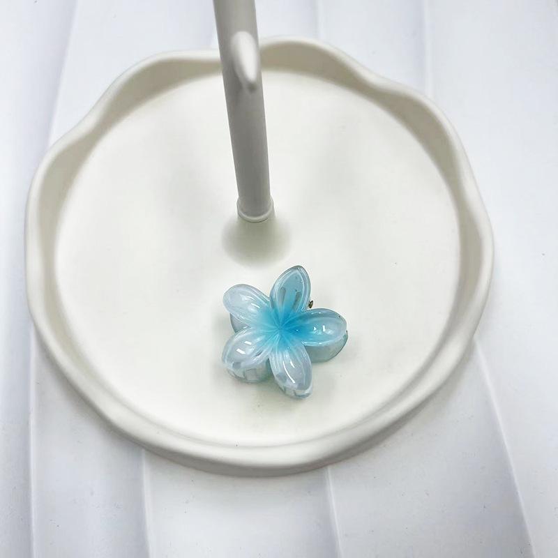 Europäische & Amerikanische Frangipani 4cm Strandurlaub Mode Haarspange