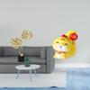 Snake Figurine Statue Artwork Collectible Sculpture Resin Tabletop Ornament for Desk Shelf Cabinet