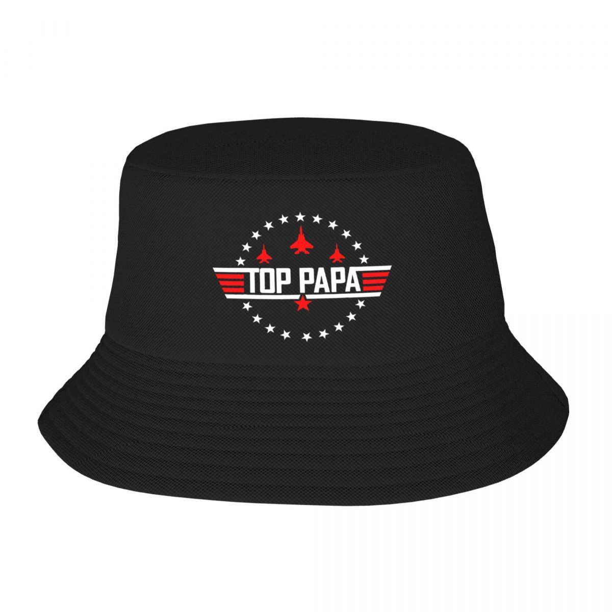 

Custom Top Papa Dad Papa Grandpa Husband Bucket Hat for Unisex Women Printed Summer Beach Sun Fishing Cap
