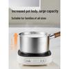 COOKER KING 316L Stainless Steel 16cm Milk Pot with Steamer