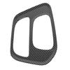 Gear Shift Panel Cover Decorative Protective Scratch Resistant Carbon Fiber Color Shifter Lever