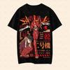 Koszulki walentynkowe EVA Anime Neon Genesis Evangelion Asuka T-shirt Szybkoschnący