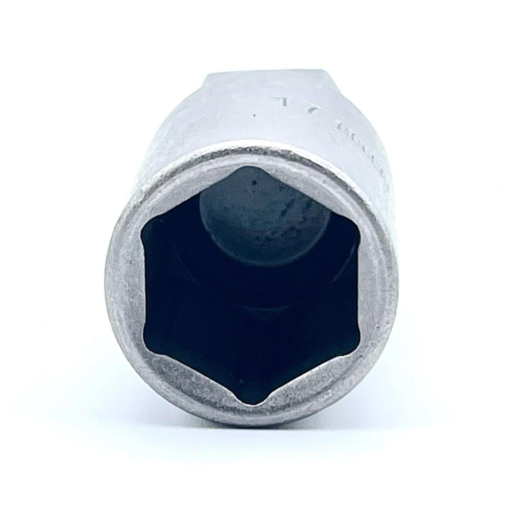 LEXOR Deep Socket Bit Impact Socket Adapter for Electric Drill Drivers Makita HiKOKI Compatible Hex Shaft 80mm Set of 10 6-19mm 6.35mm