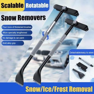 Snow Ice Scraper Snow Brush Shovel Removal Brush Car Vehicle For The Car Windshield Cleaning Scraping Tool Winter Tool
