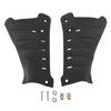 1 Pair Coolant Pipe Guard Impact Protection Aluminium Alloy Condenser Tube Protector Plate Replacement for Tesla Model