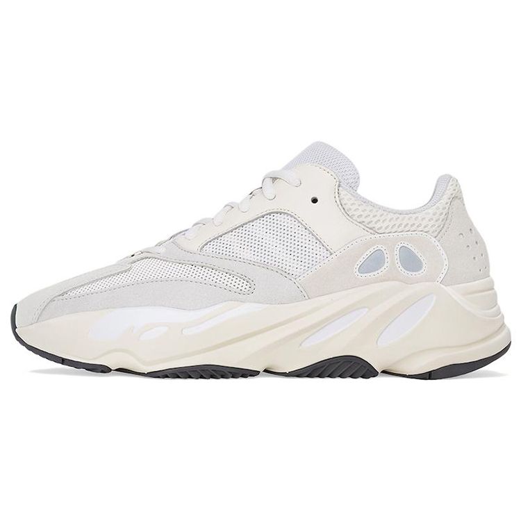 Adidas Originals Yeezy Boost 700 Analog Suede Fabric Trendy Retro Shock Absorption Durable Low-Top Dad Shoes Unisex Sneakers Gray White EG7596-2022