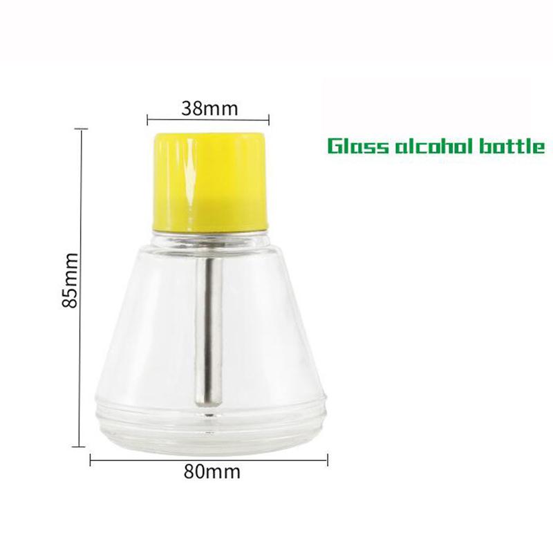 

BEST Cone Shape Alcohol Dispenser Glass Conical Pump Bottle 150ml Type A