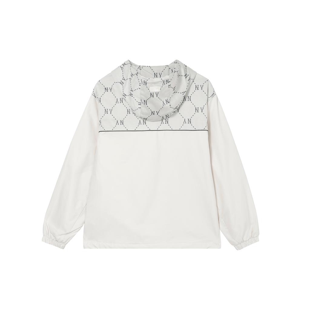 New MLB New York Yankees Jackets Coats Unisex Ecru 3AWJM0544-50CRD