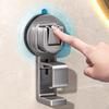Adjustable Basin Hanger Suction Cup Bathroom Hook Heavy Duty Wall Hook for Kitchen Bathroom Basins Towels Storage
