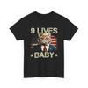 Cat Trump 9 Lives Baby Funny Trump Cat 9 Lives Baby T-Shirt