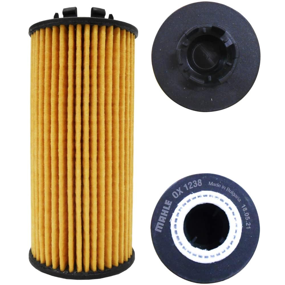 [Set of 2] MAHLE Filter Element BMW 1 Series 2 Series X1