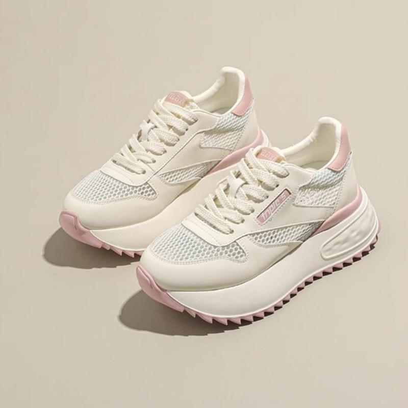 

Small casual inner height increase dad shoes women s 2025 spring new little white shoes lightweight platform sports Forrest Gump shoes 39