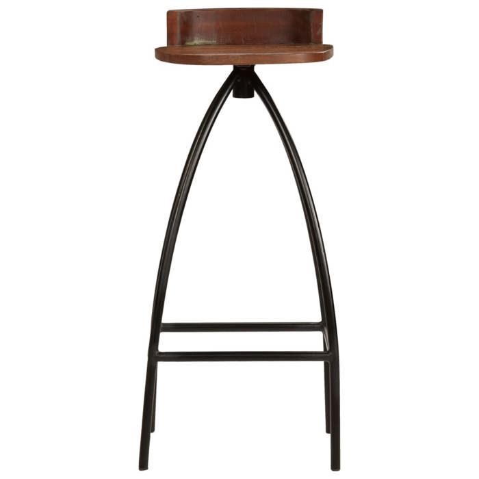 VidaXL Lot de 2 Tabourets de Bar, Chaise de Pub, Siège de Bistrot, Meuble de Salle à Manger Cuisine Salon Maison Intérieur, 245264