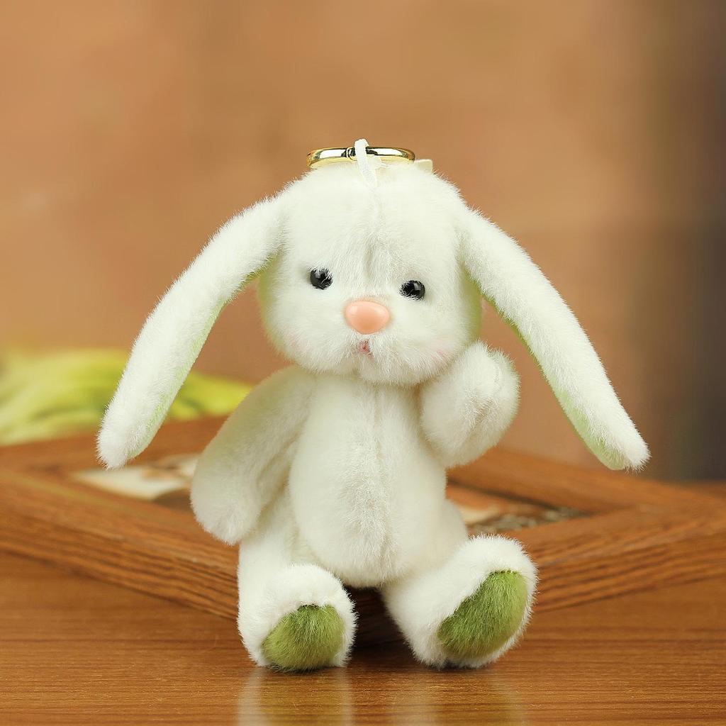 Red Rabbit Plush Keychain: Cute Pendant & Hanging Ornament