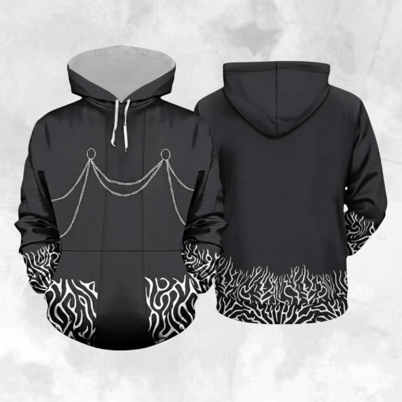 Autumn 3D Printed Hoodies Fashionable Casual Sports Long Sleeved Women's Hooded Sweatshirts for Daily Outfits