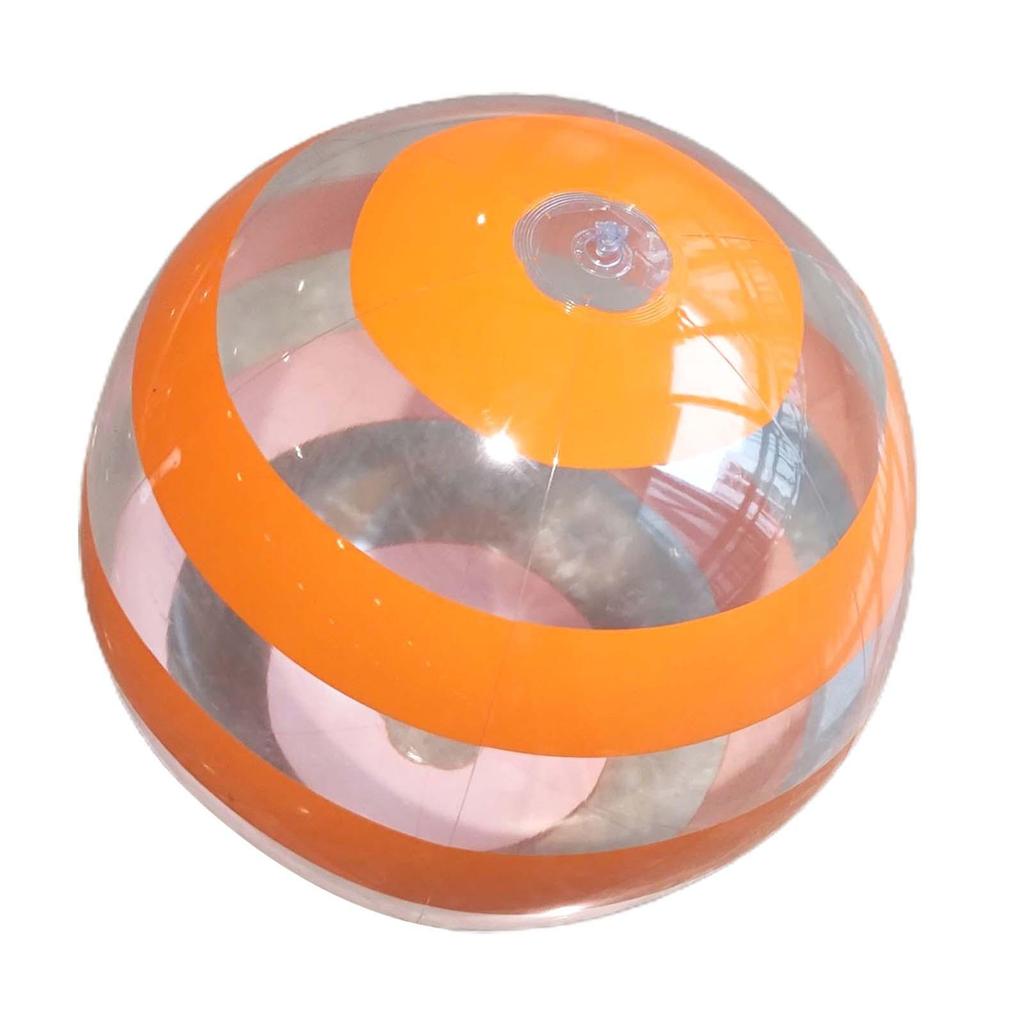 Beach Ball Summer Water Games, Multipurpose 15.75'' PVC Blow Balls, Inflatable Pool Toys for Lake,