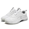 Badminton Shoes Breathable Soft-soled Table Tennis Shoes Couple Trend Non-slip Lightweight Leather Tennis Shoes Men