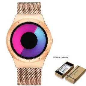 Relogios Masculino Creative Quartz Watches Men Fashion Brand Fashion Stainless steel Unisex Watch Clock Male female Designer