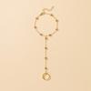 Light Luxury Simple Heart Chain Bracelets for Women Ladies Fashionable Popular Finger Ring Bracelets Party Jewelry Accessories