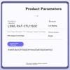 Laisheng LSWL-PAT Cyan Toner Cartridge Chip Version Compatible with Pantum CP1150/CP1155/CM1150/CM1155