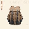 Retro European & American Canvas Travel Backpack - Large Capacity & Convenient for Mountaineering