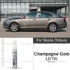 Car Paint Repair Pen For Skoda Octavia Touch Up Scratch Remover DIY Auto Accessories Beige 123 White Gray LD7S 160 Black Red