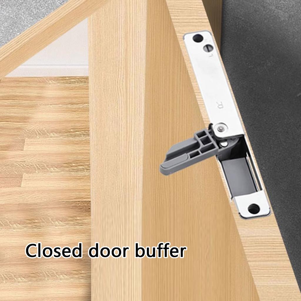 Chiusura per porta senza rumore con velocità di chiusura regolabile, anti-pizzico, silenziosa, set per prestazioni durature