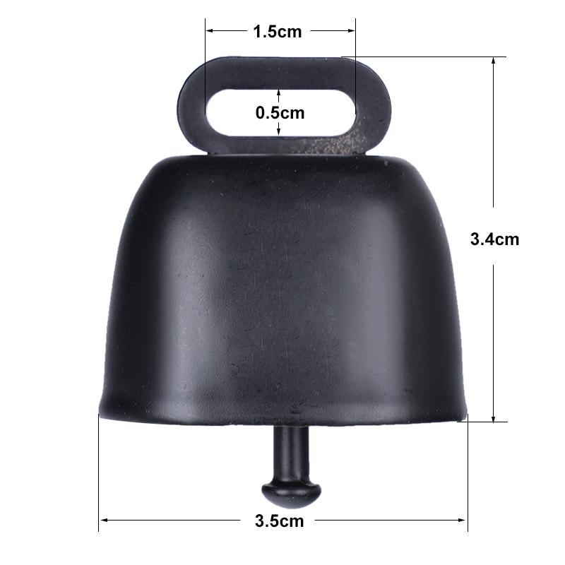 2pcs Copper Bells Cats Dogs Pets Metal Iron Bells Hanging Loud Crisp Spread Farther Loud Cow Horse Sheep Grazing