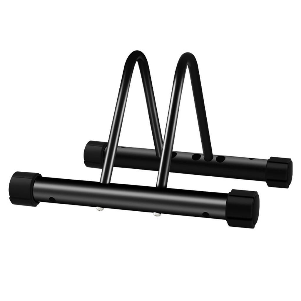 Floor Type Bicycles Storage Organizers Single Bike Floor Stand Heavy Duty Parking Rack Adjustable Garage Bike Stand