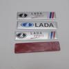 1 Stück Aluminium Auto Emblem Abzeichen Heckklappen Aufkleber Passend für Lada 2107 Samara Largus Vesta Priora Niva Granta Kalina 2106