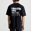 Calvin Klein Logo Print Detail Crew Neck Short Sleeve T-Shirt Men T-Shirts Black J30J322881-BEH