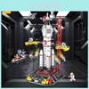 Shenzhou Rocket Diy Construction Kit With Abs Plastic Blocks For Kids And Education