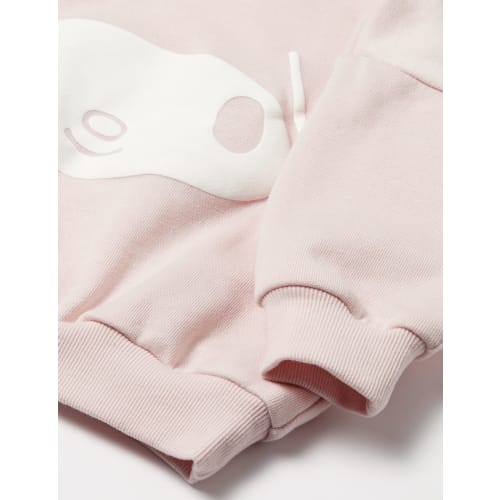 sanrio sweatshirt with my melody ribbon baby pink 80