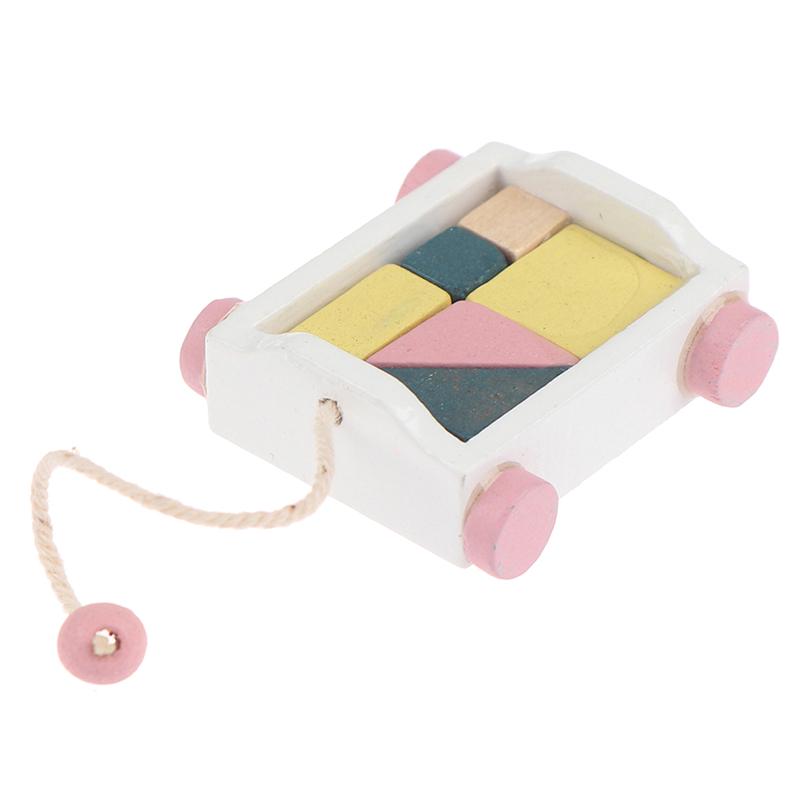 

Ляльковий будиночок Мініатюрний Дерев яний Блок Машинка Іграшки Аксесуари для Ляльок