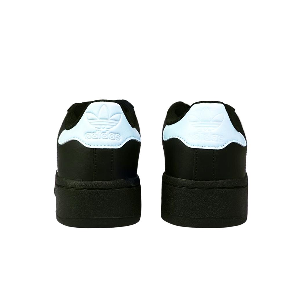adidas Originals SUPERSTAR XLG Resistenti all'Abrasione Scarpe da Skateboard Basse Unisex Blu Nero IG9777(Team373-)