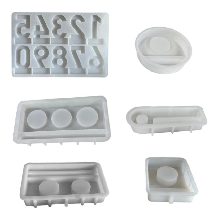 Silicone Ornamental Tray Mold Candle Stand Mold Candle Cup Molds for Candlestick