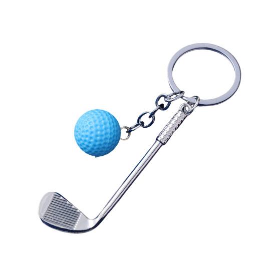 

Keychain Pendant Simulated Golf Pendant Gym Keyring Sports Style Golf Club Key Holder Fitness Bag Accessories