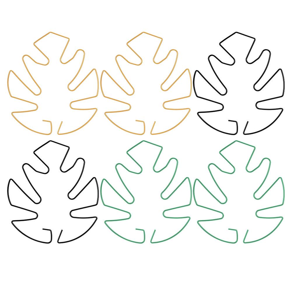 6pcs Climbing Plants Support Clips Alocasia Monstera Plant Support Plants Accessories Leaf Stabilizer Plant Stem Fixation Bracke