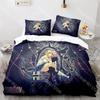 Fashion Natsu Fairy Tail Anime Bedding Set Single Twin Full Queen King Size Bed Set Kids Bedroom Duvetcover Sets Bed Sheet Set